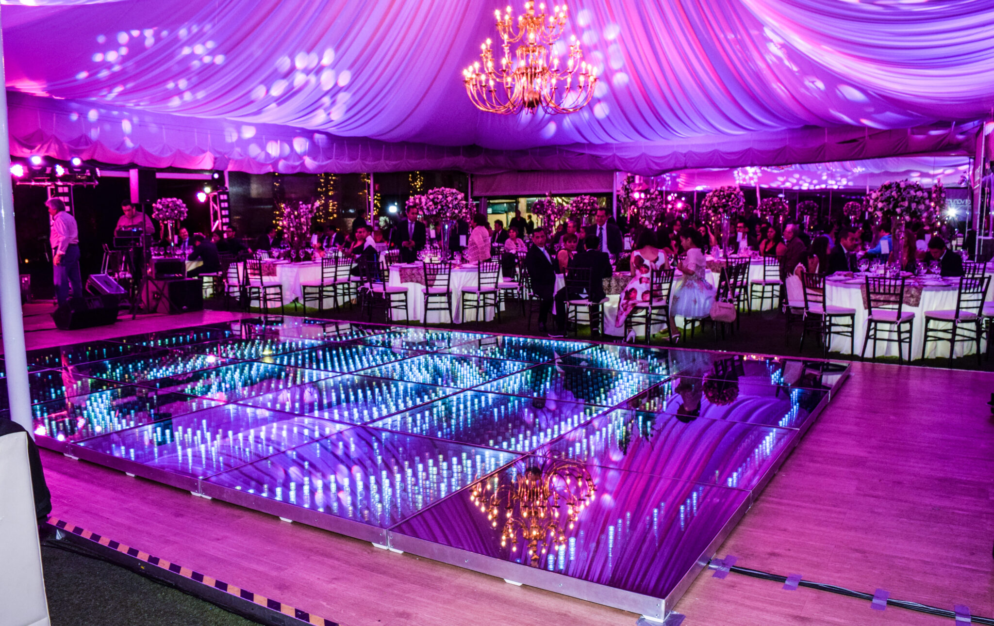 Pista de Baile Iluminada
